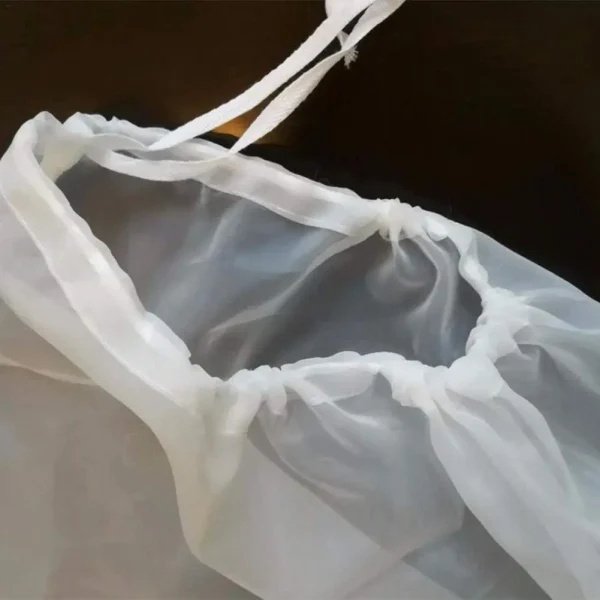 Nylon Straining Bag Fine Mesh Food Strainer Filter Bags for Nut Milk Wine Cider Apple Grape Green Juice Cold Brew Home Brewing - Image 5