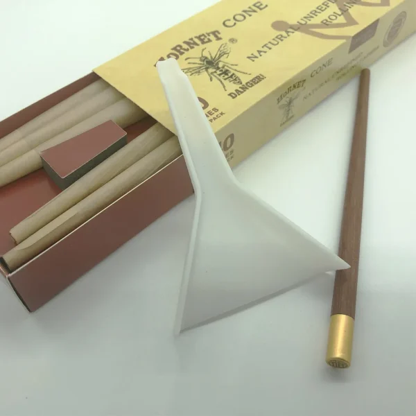 Cigarette Filling Cone Cigarette Filler Pre-Rolled Cone Loader Filler Rolling Paper Cone Tobacco Smoking Manual Filling Machine - Image 5