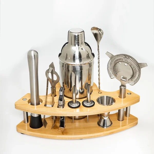 Cocktail Shaker Set Stainless Steel Bartender Kit Cocktail Mixer Wine Martini Boston Shaker Party Bar Tools 3/6/9/11pcs - Image 6