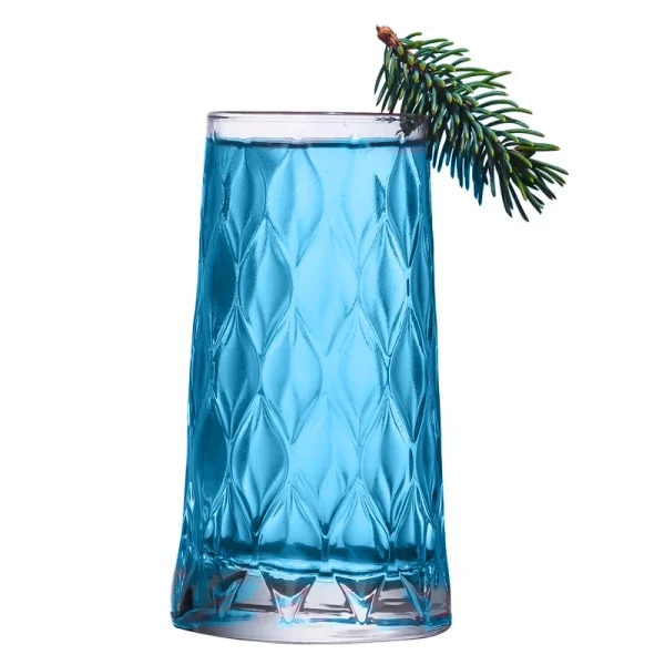 Lead Free Creative Glass Crystal Highball Glass Barware Collins Tumbler Drinking Glasses For Water, Juice, Beer, And Cocktail - Image 3