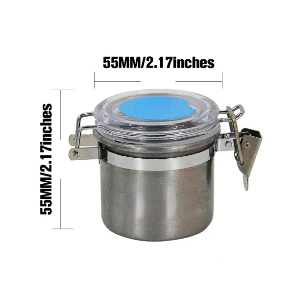 Tobacco Stash Jar Bottle Vacuum Sealed Jar Tobacco Airtight Storage Container - Image 2