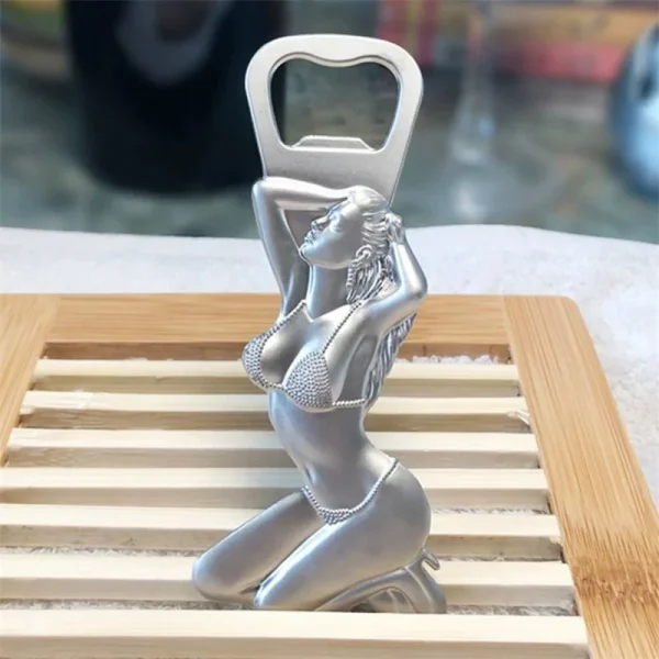 Zinc Alloy Beer Bottle Opener Creative Metal Beauty Women Bottle Opener Personalized Restaurant Bar Beer Bottle Opener - Image 5