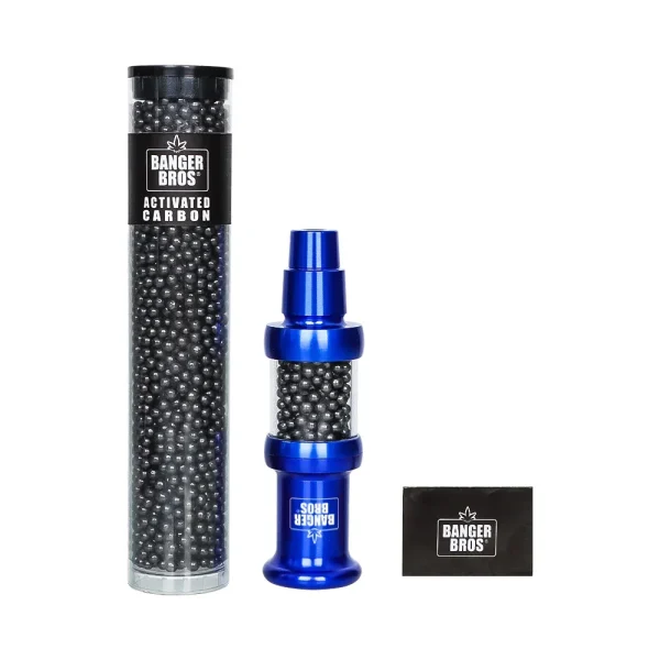 14/19mm Hookah Pipe Activated Carbon Tar Smoke Filter with Reusable Filter Beads Screens Grass Tobacco Smoking Accessories - Image 3