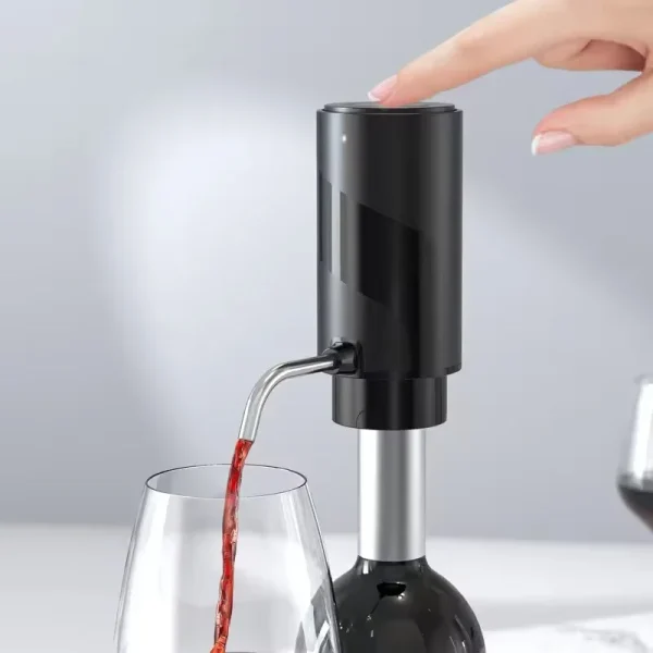 Intelligent Electric Wine Aerator and Dispenser Automatic Wine Dispenser Bar Tools TYPE-C Rechargerable - Image 2