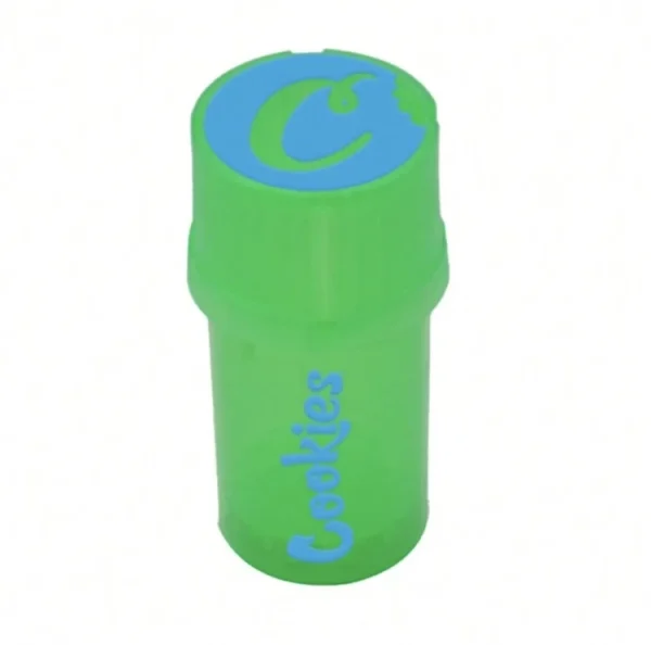Portable Herb Gringer With Storage Jar Air-Tight Water Proof Smell Proof Container - Image 2