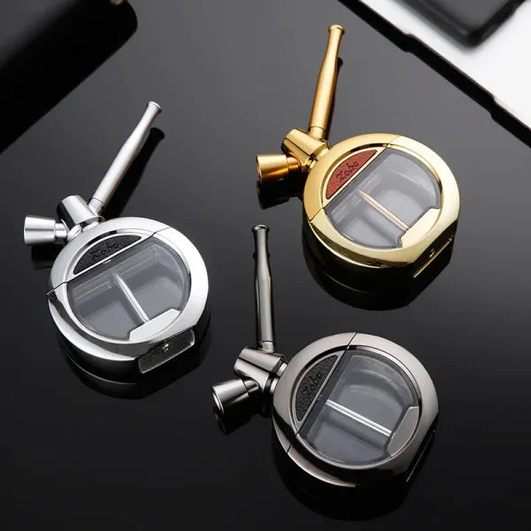 WE PUFF Double Filter Water Smoking Pipe High Qulity Zinc Alloy Hookah Set Men and Women Use Dry Herb Grass Tobacco Pipes Kit - Image 6