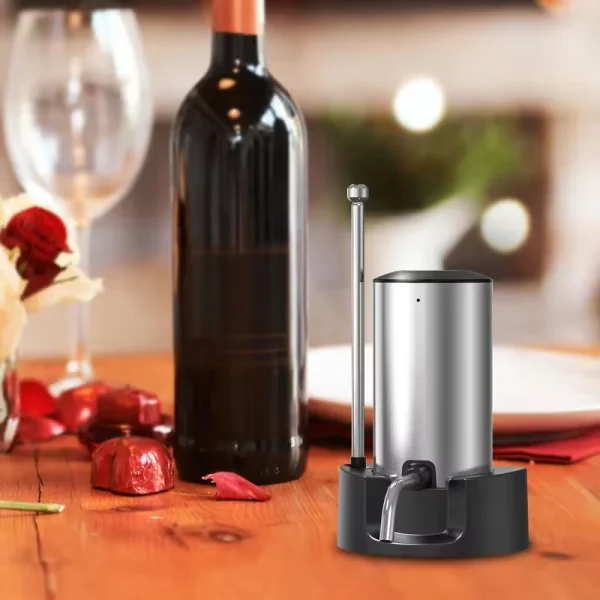 Intelligent Electric Wine Aerator and Dispenser Automatic Wine Dispenser Bar Tools TYPE-C Rechargerable - Image 2