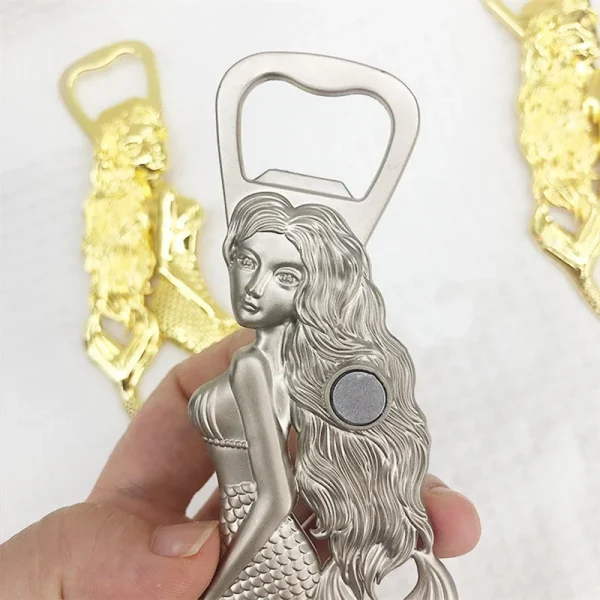 Zinc Alloy Beer Bottle Opener Creative Metal Beauty Women Bottle Opener Personalized Restaurant Bar Beer Bottle Opener - Image 2