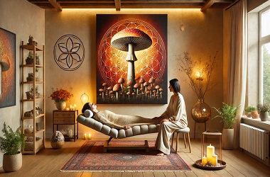 Magic Mushroom Therapy Comforter Online Course